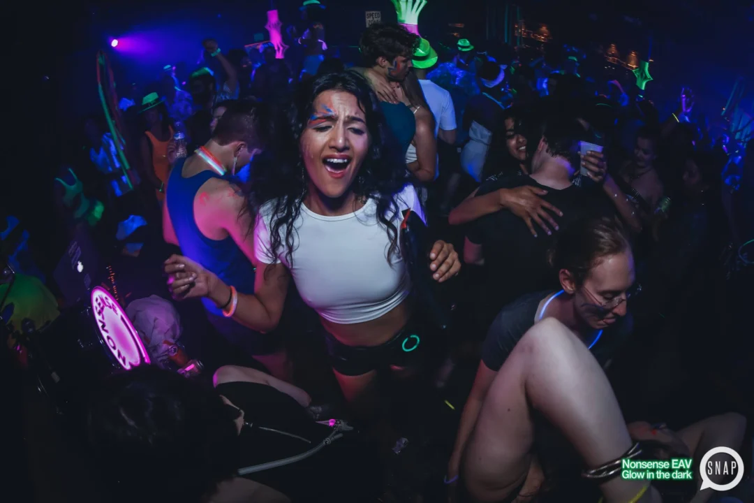 Nonsense EAV: Glow In The Dark! Atlanta's most ridiculous Indie/Alternative Dance Party! 3rd Friday of Every Month at The Basement in East Atlanta Village.