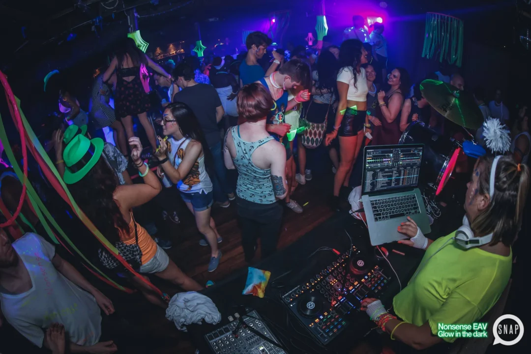 Nonsense EAV: Glow In The Dark! Atlanta's most ridiculous Indie/Alternative Dance Party! 3rd Friday of Every Month at The Basement in East Atlanta Village.