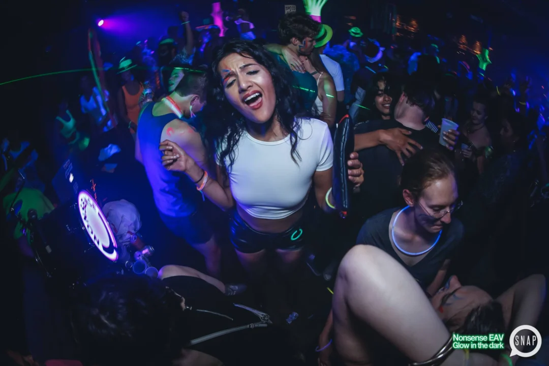 Nonsense EAV: Glow In The Dark! Atlanta's most ridiculous Indie/Alternative Dance Party! 3rd Friday of Every Month at The Basement in East Atlanta Village.