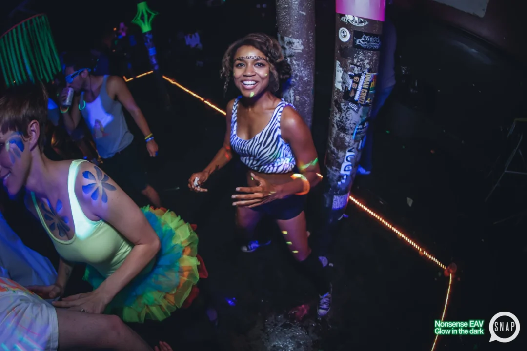 Nonsense EAV: Glow In The Dark! Atlanta's most ridiculous Indie/Alternative Dance Party! 3rd Friday of Every Month at The Basement in East Atlanta Village.