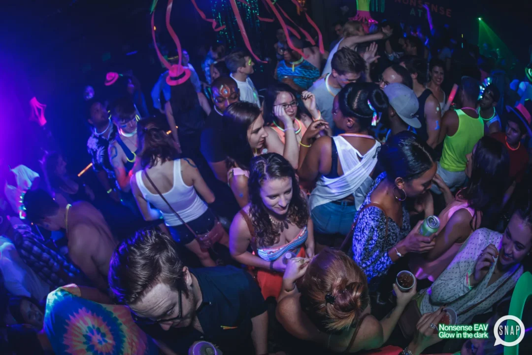 Nonsense EAV: Glow In The Dark! Atlanta's most ridiculous Indie/Alternative Dance Party! 3rd Friday of Every Month at The Basement in East Atlanta Village.