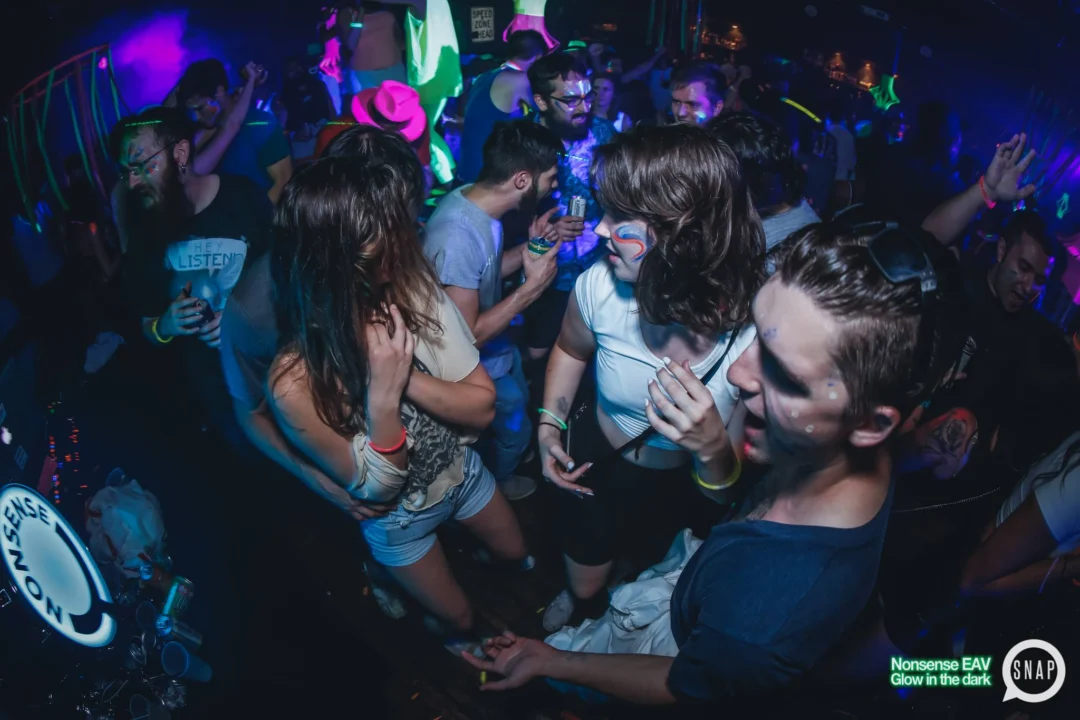 Nonsense EAV: Glow In The Dark! Atlanta's most ridiculous Indie/Alternative Dance Party! 3rd Friday of Every Month at The Basement in East Atlanta Village.