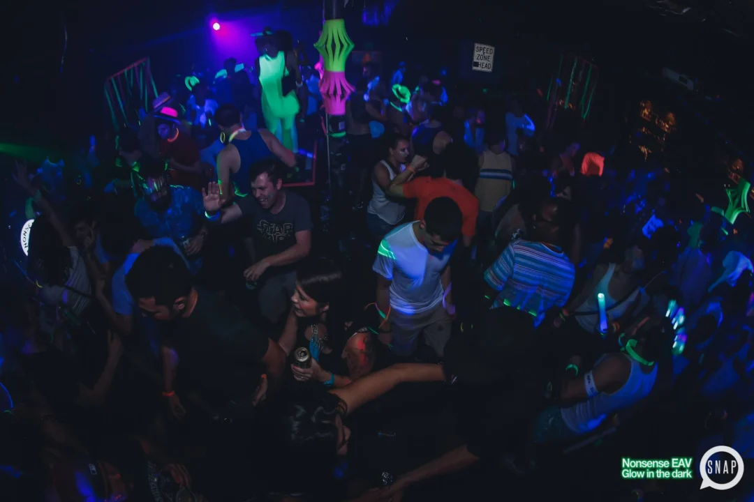 Nonsense EAV: Glow In The Dark! Atlanta's most ridiculous Indie/Alternative Dance Party! 3rd Friday of Every Month at The Basement in East Atlanta Village.