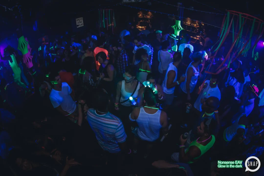 Nonsense EAV: Glow In The Dark! Atlanta's most ridiculous Indie/Alternative Dance Party! 3rd Friday of Every Month at The Basement in East Atlanta Village.