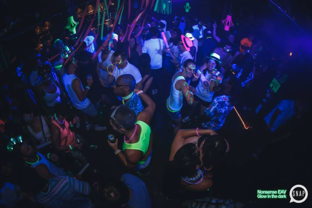 Nonsense EAV: Glow In The Dark! Atlanta's most ridiculous Indie/Alternative Dance Party! 3rd Friday of Every Month at The Basement in East Atlanta Village.