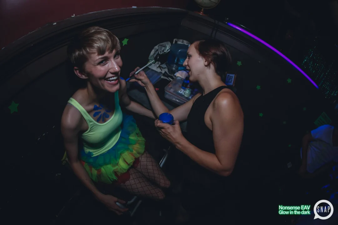 Nonsense EAV: Glow In The Dark! Atlanta's most ridiculous Indie/Alternative Dance Party! 3rd Friday of Every Month at The Basement in East Atlanta Village.