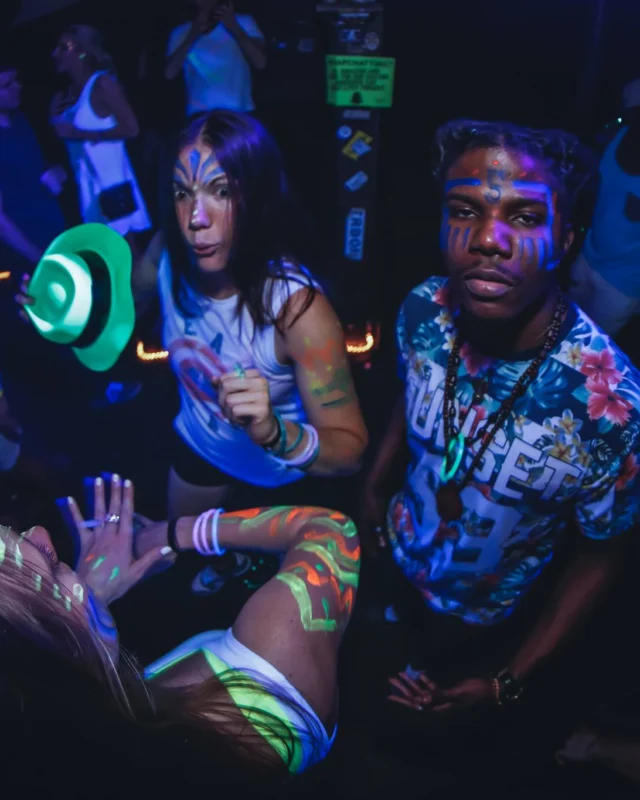 Nonsense EAV: Glow In The Dark! Atlanta's most ridiculous Indie/Alternative Dance Party! 3rd Friday of Every Month at The Basement in East Atlanta Village.