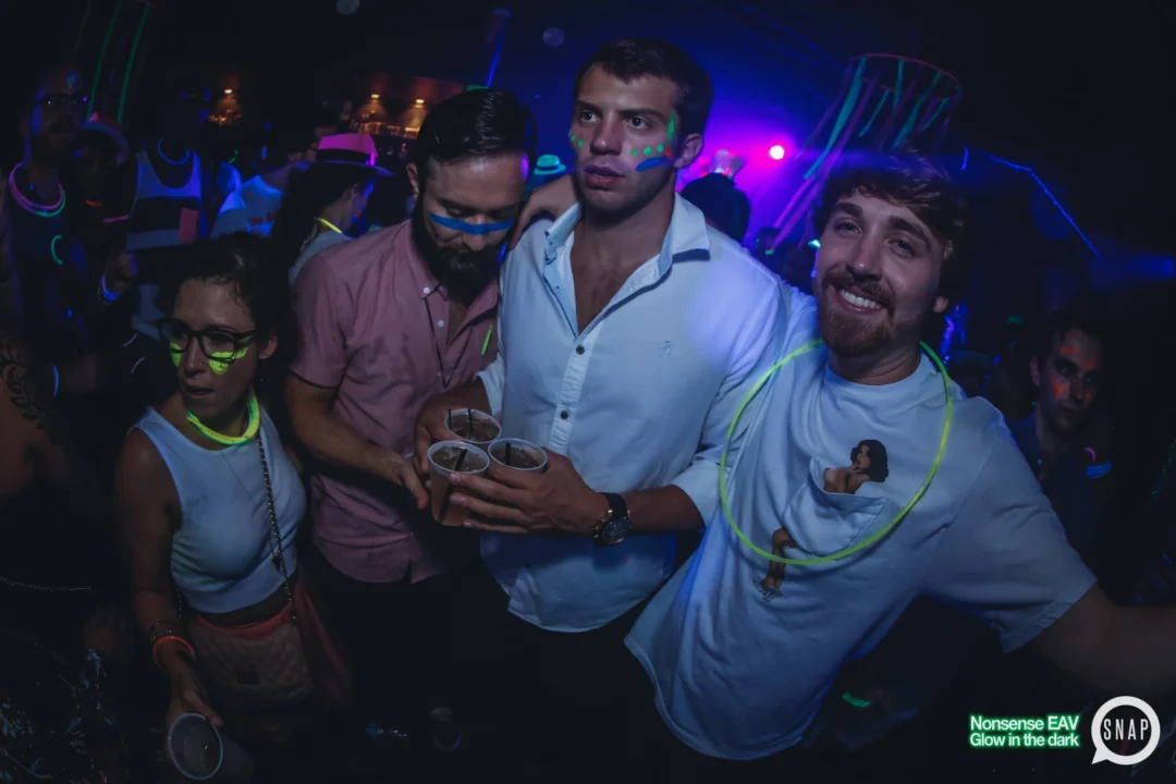 Nonsense EAV: Glow In The Dark! Atlanta's most ridiculous Indie/Alternative Dance Party! 3rd Friday of Every Month at The Basement in East Atlanta Village.