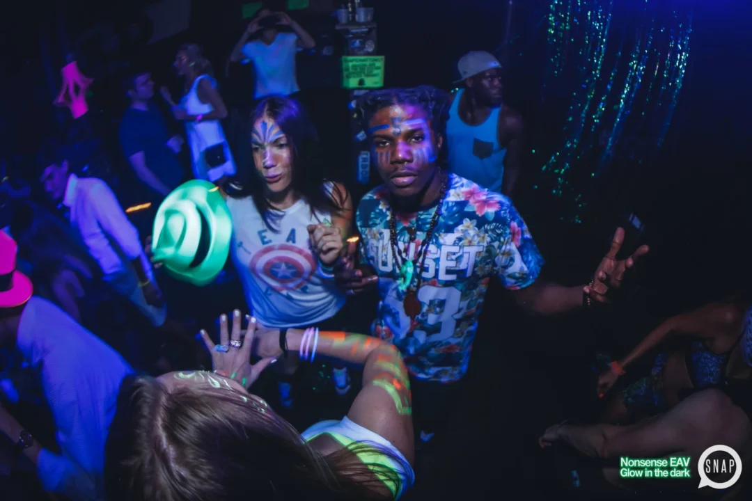 Nonsense EAV: Glow In The Dark! Atlanta's most ridiculous Indie/Alternative Dance Party! 3rd Friday of Every Month at The Basement in East Atlanta Village.