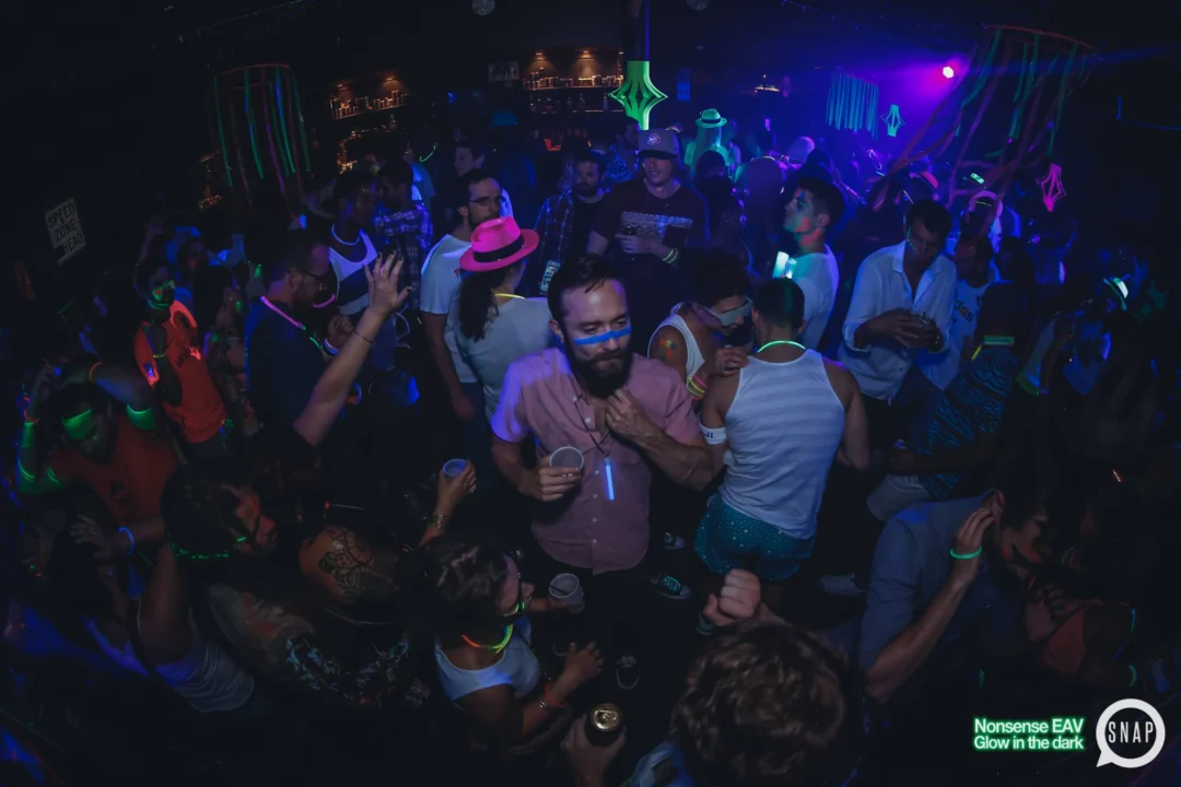 Nonsense EAV: Glow In The Dark! Atlanta's most ridiculous Indie/Alternative Dance Party! 3rd Friday of Every Month at The Basement in East Atlanta Village.
