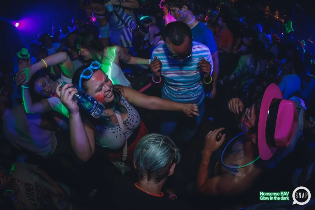 Nonsense EAV: Glow In The Dark! Atlanta's most ridiculous Indie/Alternative Dance Party! 3rd Friday of Every Month at The Basement in East Atlanta Village.
