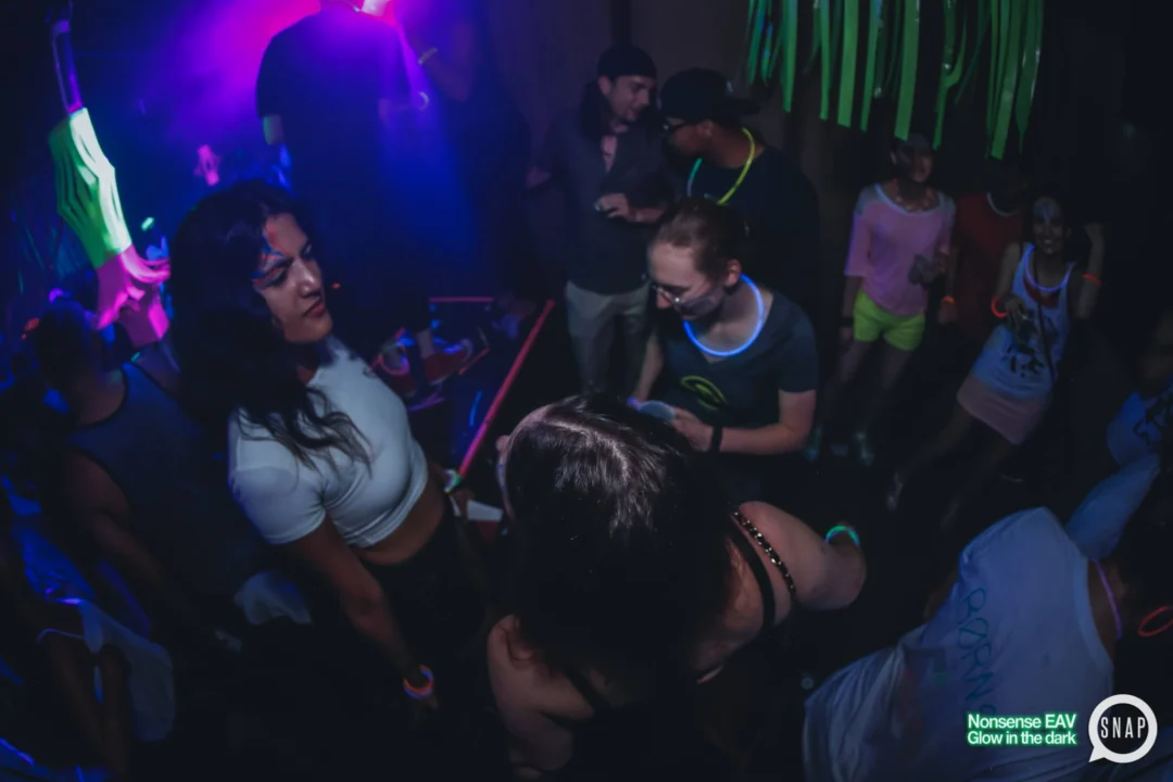 Nonsense EAV: Glow In The Dark! Atlanta's most ridiculous Indie/Alternative Dance Party! 3rd Friday of Every Month at The Basement in East Atlanta Village.