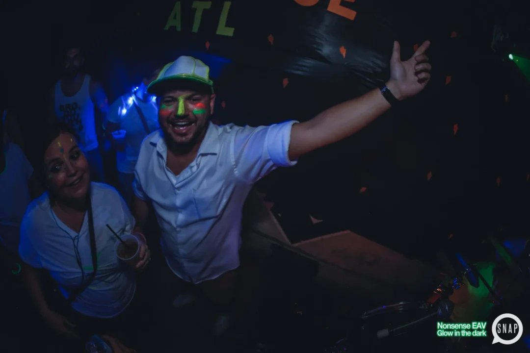 Nonsense EAV: Glow In The Dark! Atlanta's most ridiculous Indie/Alternative Dance Party! 3rd Friday of Every Month at The Basement in East Atlanta Village.