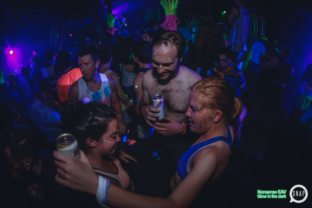 Nonsense EAV: Glow In The Dark! Atlanta's most ridiculous Indie/Alternative Dance Party! 3rd Friday of Every Month at The Basement in East Atlanta Village.