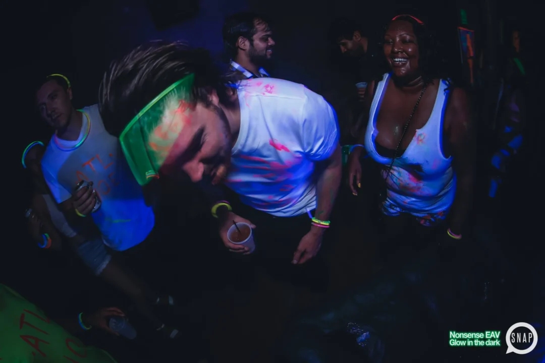 Nonsense EAV: Glow In The Dark! Atlanta's most ridiculous Indie/Alternative Dance Party! 3rd Friday of Every Month at The Basement in East Atlanta Village.