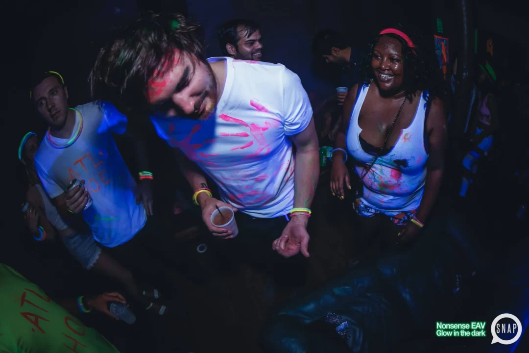Nonsense EAV: Glow In The Dark! Atlanta's most ridiculous Indie/Alternative Dance Party! 3rd Friday of Every Month at The Basement in East Atlanta Village.