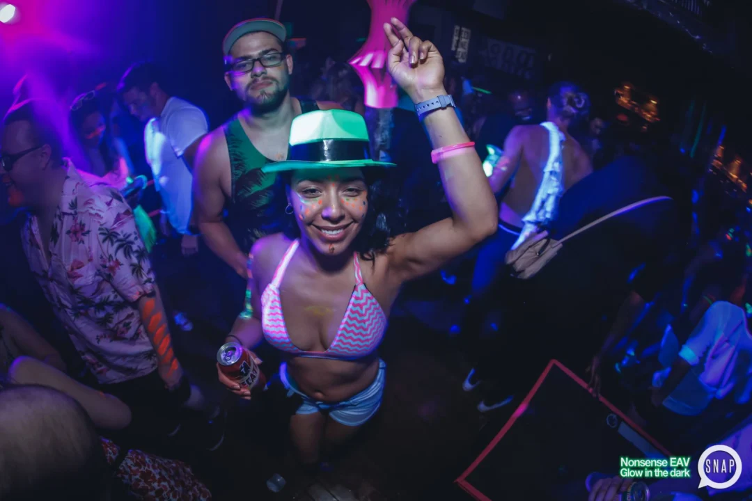 Nonsense EAV: Glow In The Dark! Atlanta's most ridiculous Indie/Alternative Dance Party! 3rd Friday of Every Month at The Basement in East Atlanta Village.