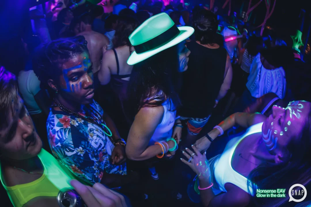 Nonsense EAV: Glow In The Dark! Atlanta's most ridiculous Indie/Alternative Dance Party! 3rd Friday of Every Month at The Basement in East Atlanta Village.