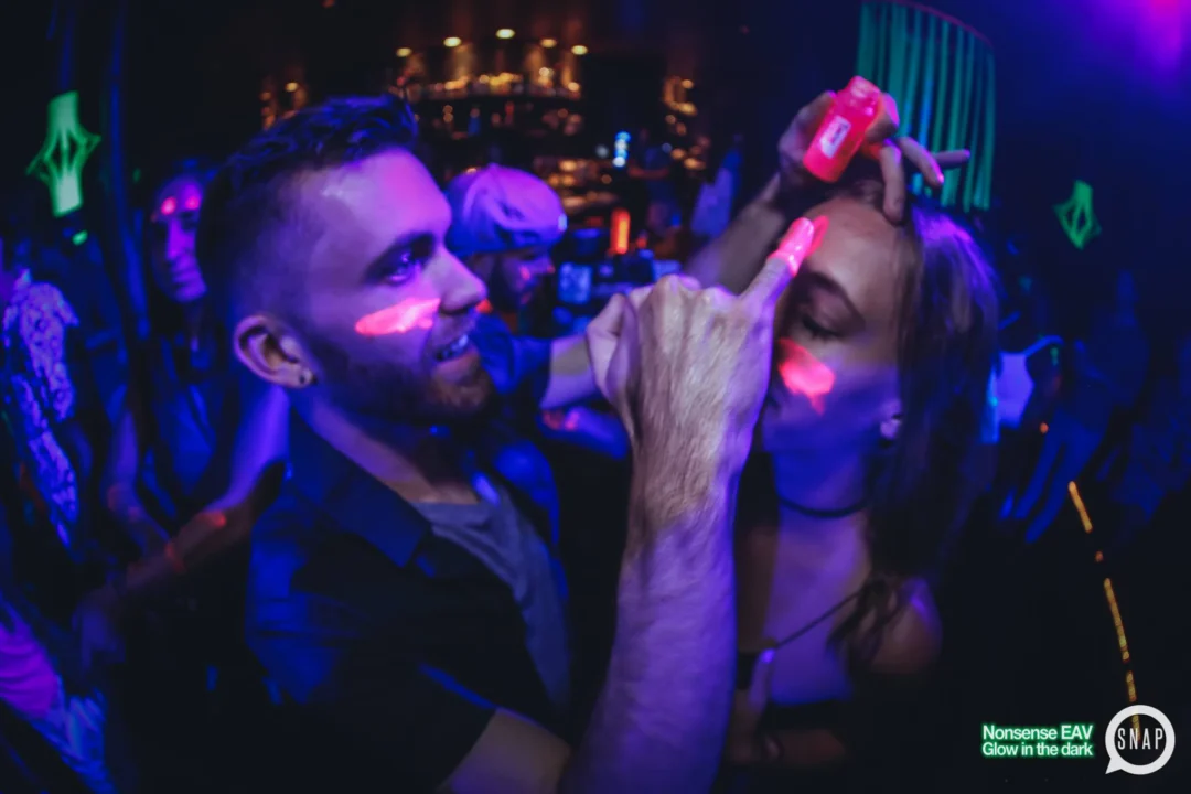 Nonsense EAV: Glow In The Dark! Atlanta's most ridiculous Indie/Alternative Dance Party! 3rd Friday of Every Month at The Basement in East Atlanta Village.