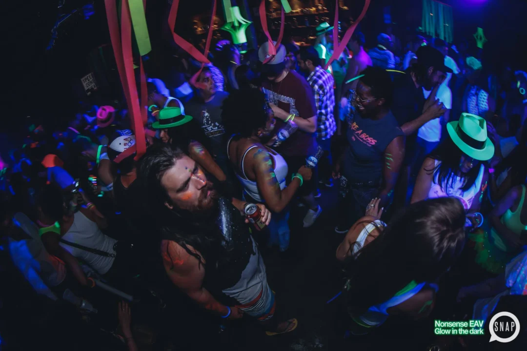 Nonsense EAV: Glow In The Dark! Atlanta's most ridiculous Indie/Alternative Dance Party! 3rd Friday of Every Month at The Basement in East Atlanta Village.