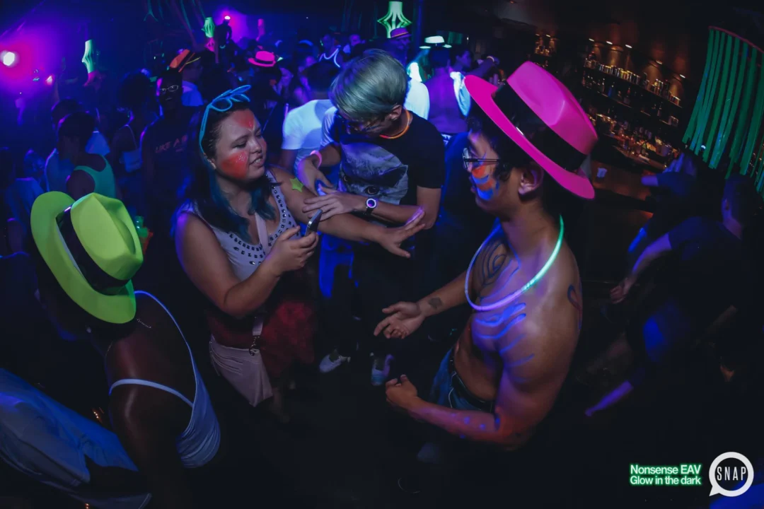 Nonsense EAV: Glow In The Dark! Atlanta's most ridiculous Indie/Alternative Dance Party! 3rd Friday of Every Month at The Basement in East Atlanta Village.