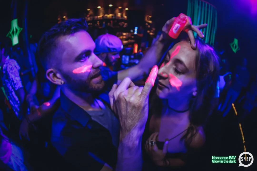 Nonsense EAV: Glow In The Dark! Atlanta's most ridiculous Indie/Alternative Dance Party! 3rd Friday of Every Month at The Basement in East Atlanta Village.
