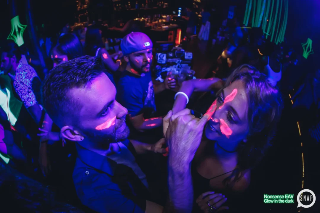 Nonsense EAV: Glow In The Dark! Atlanta's most ridiculous Indie/Alternative Dance Party! 3rd Friday of Every Month at The Basement in East Atlanta Village.