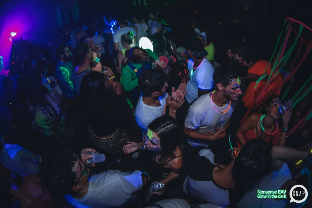 Nonsense EAV: Glow In The Dark! Atlanta's most ridiculous Indie/Alternative Dance Party! 3rd Friday of Every Month at The Basement in East Atlanta Village.