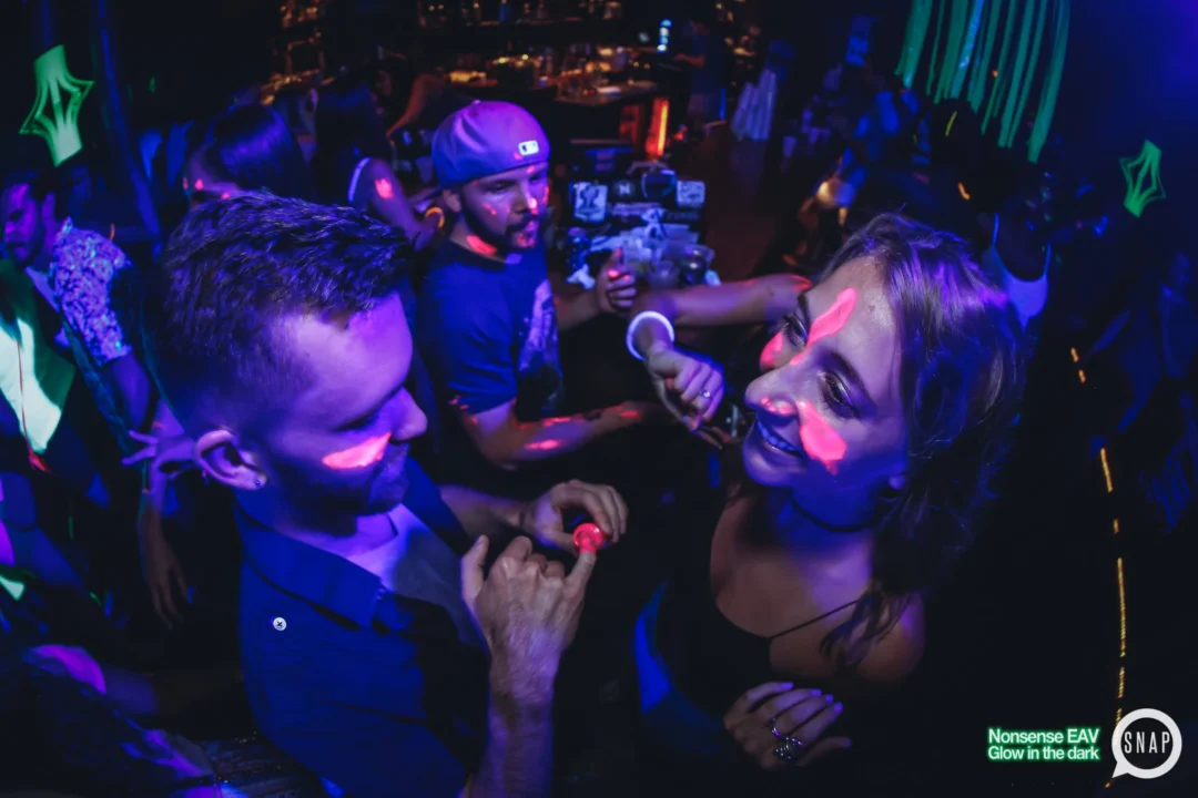 Nonsense EAV: Glow In The Dark! Atlanta's most ridiculous Indie/Alternative Dance Party! 3rd Friday of Every Month at The Basement in East Atlanta Village.