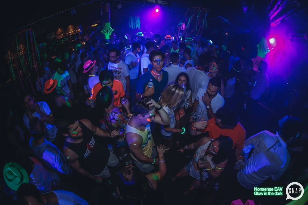 Nonsense EAV: Glow In The Dark! Atlanta's most ridiculous Indie/Alternative Dance Party! 3rd Friday of Every Month at The Basement in East Atlanta Village.