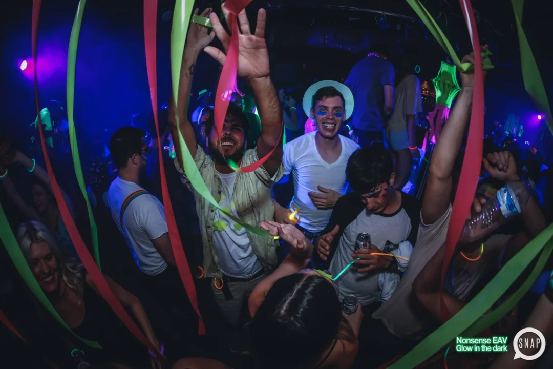 Nonsense EAV: Glow In The Dark! Atlanta's most ridiculous Indie/Alternative Dance Party! 3rd Friday of Every Month at The Basement in East Atlanta Village.