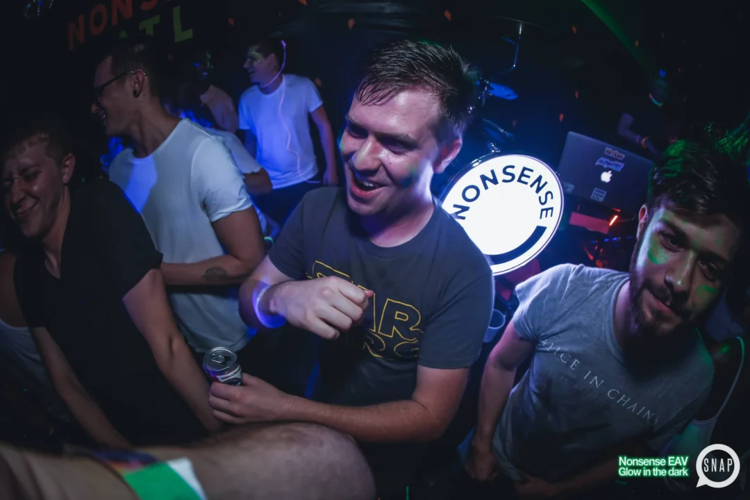 Nonsense EAV: Glow In The Dark! Atlanta's most ridiculous Indie/Alternative Dance Party! 3rd Friday of Every Month at The Basement in East Atlanta Village.