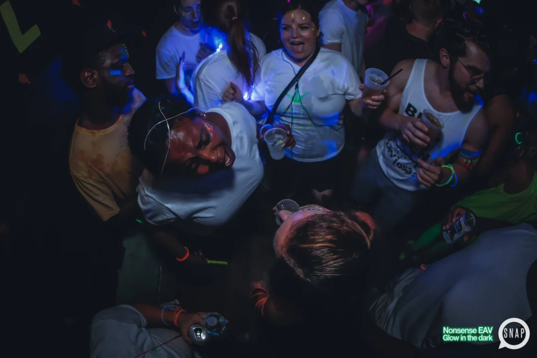 Nonsense EAV: Glow In The Dark! Atlanta's most ridiculous Indie/Alternative Dance Party! 3rd Friday of Every Month at The Basement in East Atlanta Village.
