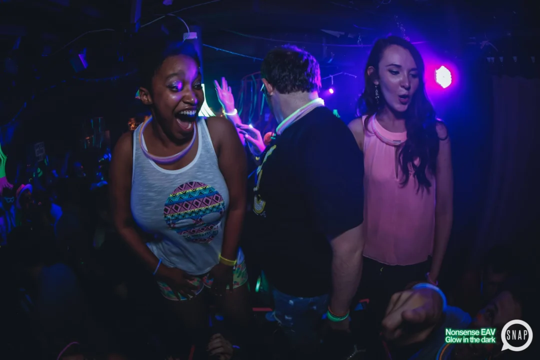 Nonsense EAV: Glow In The Dark! Atlanta's most ridiculous Indie/Alternative Dance Party! 3rd Friday of Every Month at The Basement in East Atlanta Village.