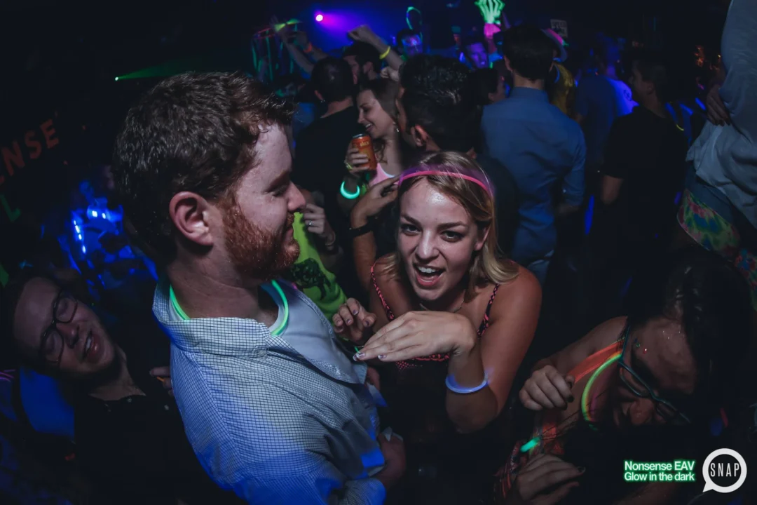 Nonsense EAV: Glow In The Dark! Atlanta's most ridiculous Indie/Alternative Dance Party! 3rd Friday of Every Month at The Basement in East Atlanta Village.