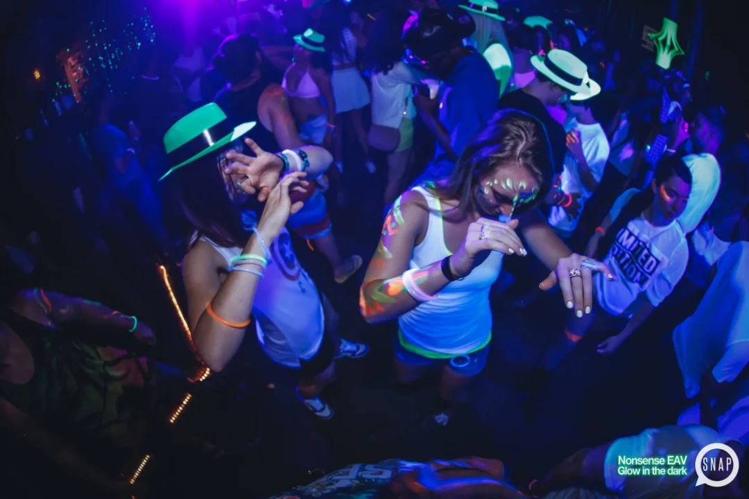 Nonsense EAV: Glow In The Dark! Atlanta's most ridiculous Indie/Alternative Dance Party! 3rd Friday of Every Month at The Basement in East Atlanta Village.