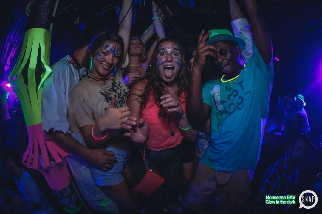 Nonsense EAV: Glow In The Dark! Atlanta's most ridiculous Indie/Alternative Dance Party! 3rd Friday of Every Month at The Basement in East Atlanta Village.