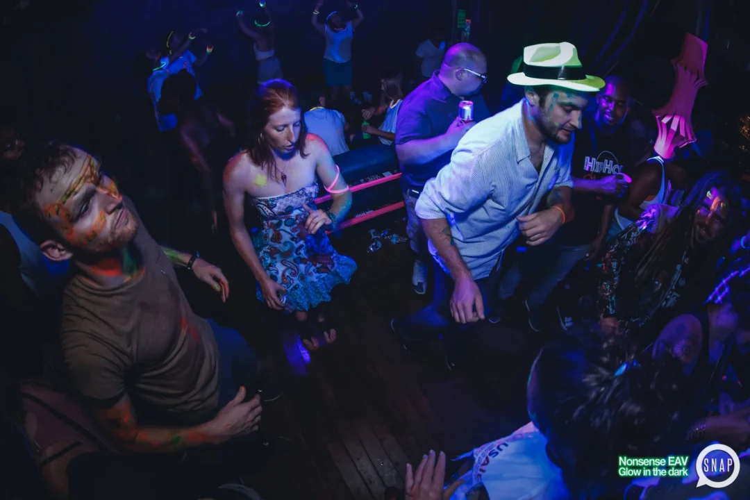 Nonsense EAV: Glow In The Dark! Atlanta's most ridiculous Indie/Alternative Dance Party! 3rd Friday of Every Month at The Basement in East Atlanta Village.