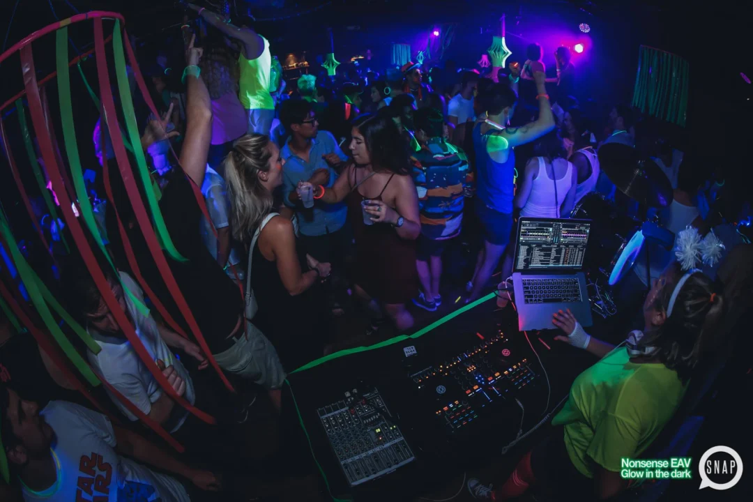 Nonsense EAV: Glow In The Dark! Atlanta's most ridiculous Indie/Alternative Dance Party! 3rd Friday of Every Month at The Basement in East Atlanta Village.