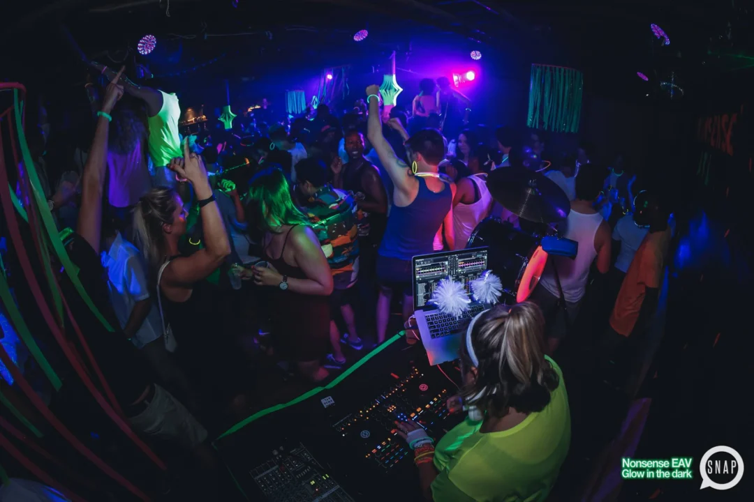Nonsense EAV: Glow In The Dark! Atlanta's most ridiculous Indie/Alternative Dance Party! 3rd Friday of Every Month at The Basement in East Atlanta Village.