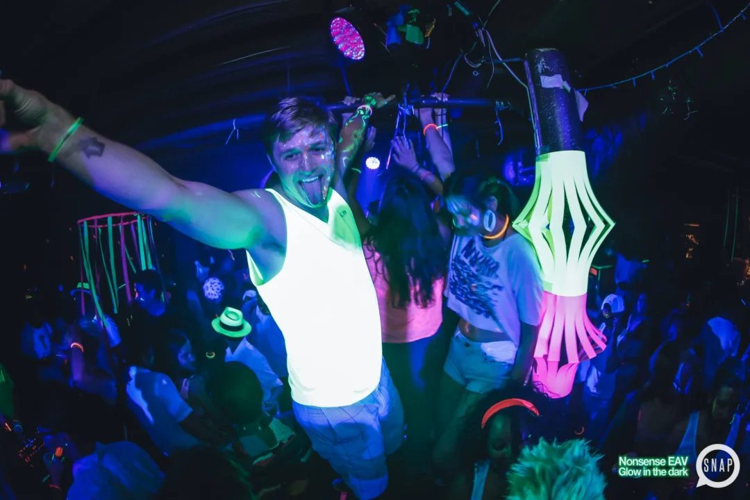 Nonsense EAV: Glow In The Dark! Atlanta's most ridiculous Indie/Alternative Dance Party! 3rd Friday of Every Month at The Basement in East Atlanta Village.