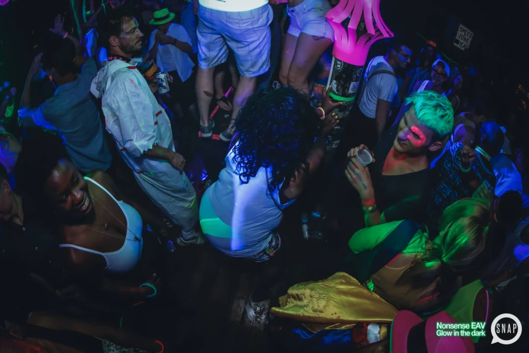 Nonsense EAV: Glow In The Dark! Atlanta's most ridiculous Indie/Alternative Dance Party! 3rd Friday of Every Month at The Basement in East Atlanta Village.