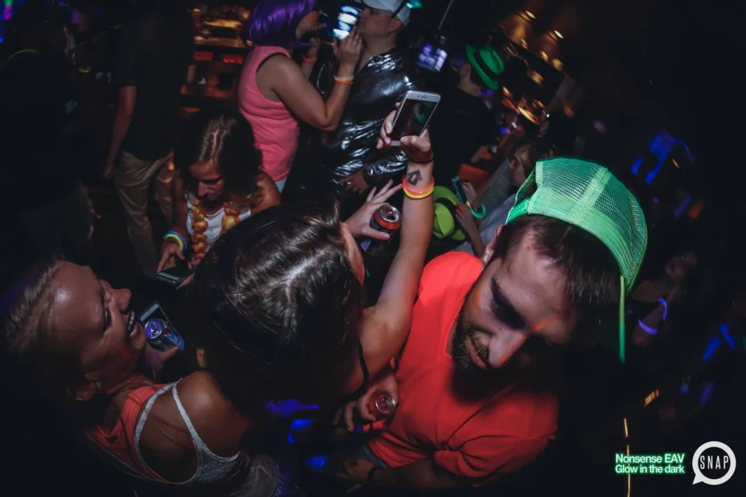 Nonsense EAV: Glow In The Dark! Atlanta's most ridiculous Indie/Alternative Dance Party! 3rd Friday of Every Month at The Basement in East Atlanta Village.
