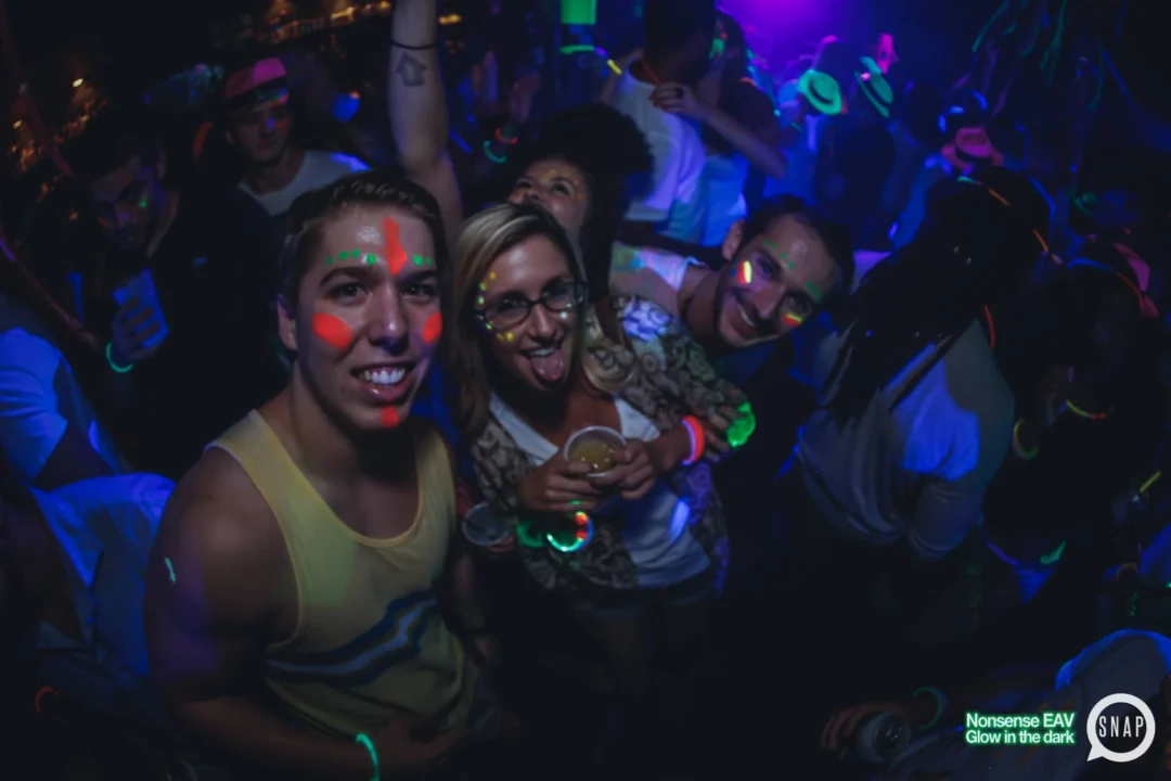 Nonsense EAV: Glow In The Dark! Atlanta's most ridiculous Indie/Alternative Dance Party! 3rd Friday of Every Month at The Basement in East Atlanta Village.