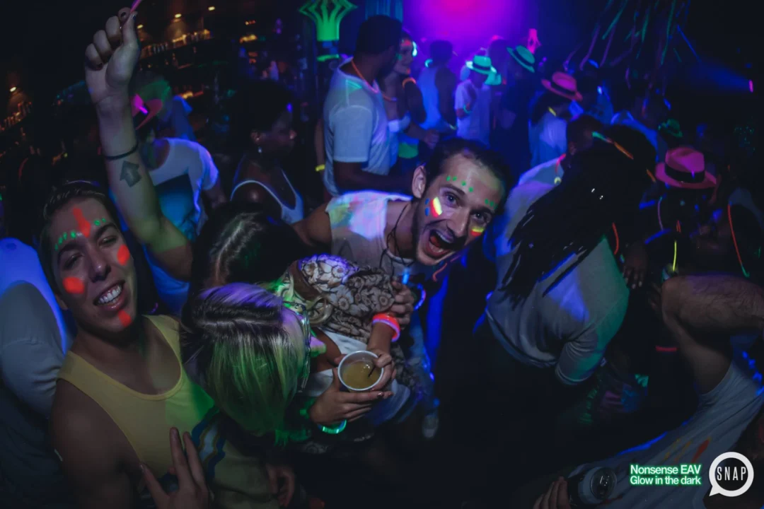 Nonsense EAV: Glow In The Dark! Atlanta's most ridiculous Indie/Alternative Dance Party! 3rd Friday of Every Month at The Basement in East Atlanta Village.