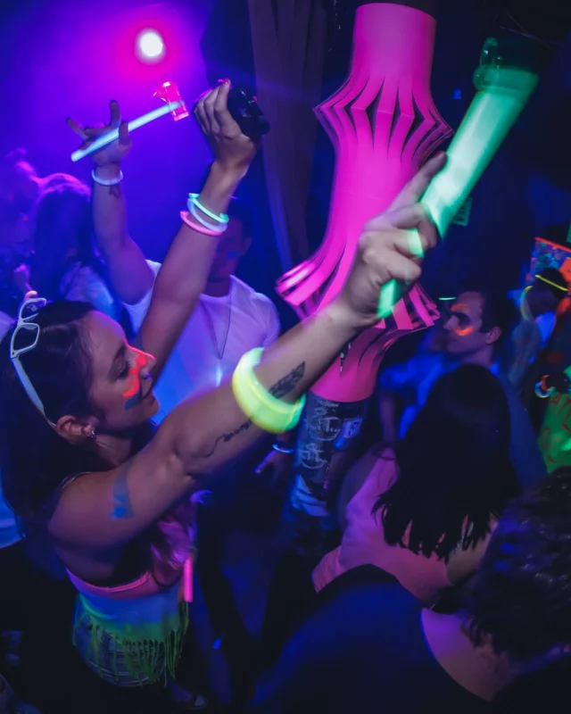 Nonsense EAV: Glow In The Dark! Atlanta's most ridiculous Indie/Alternative Dance Party! 3rd Friday of Every Month at The Basement in East Atlanta Village.