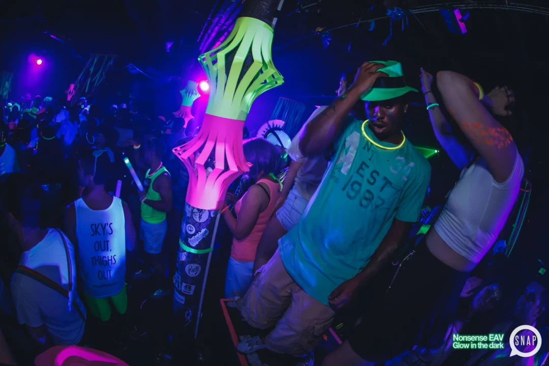 Nonsense EAV: Glow In The Dark! Atlanta's most ridiculous Indie/Alternative Dance Party! 3rd Friday of Every Month at The Basement in East Atlanta Village.