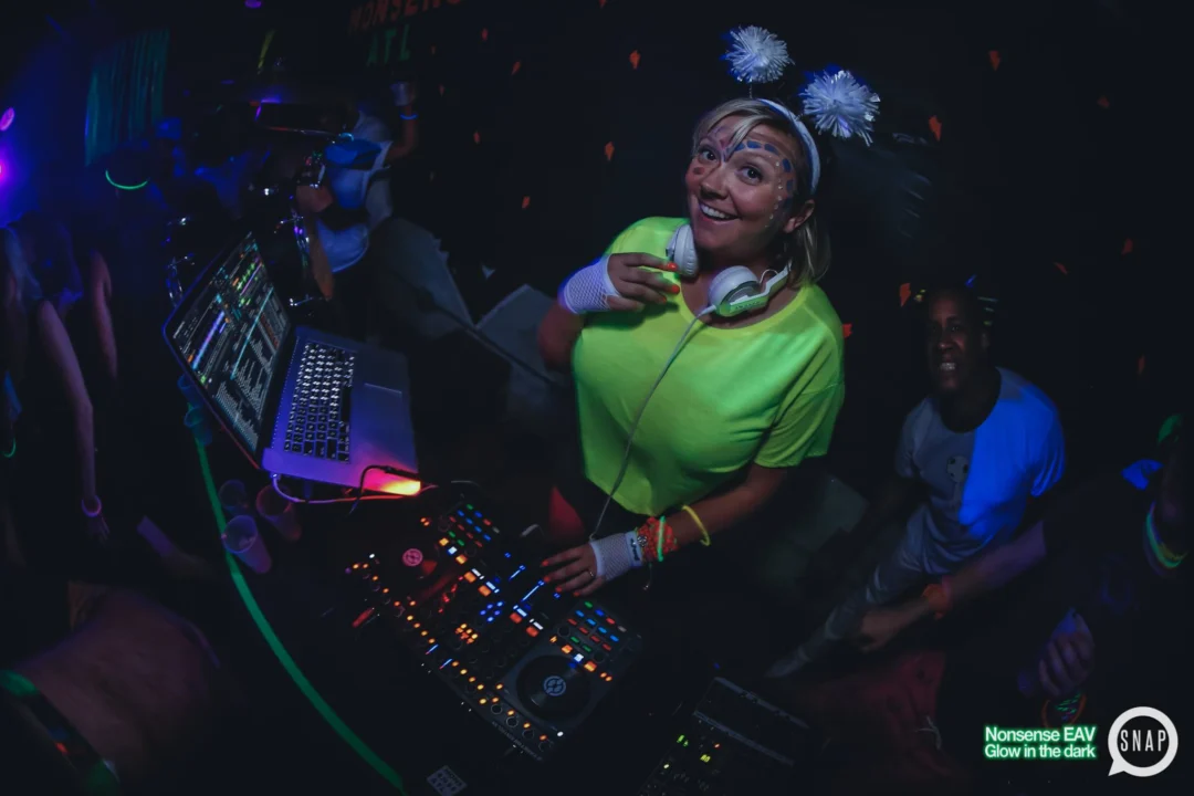 Nonsense EAV: Glow In The Dark! Atlanta's most ridiculous Indie/Alternative Dance Party! 3rd Friday of Every Month at The Basement in East Atlanta Village.