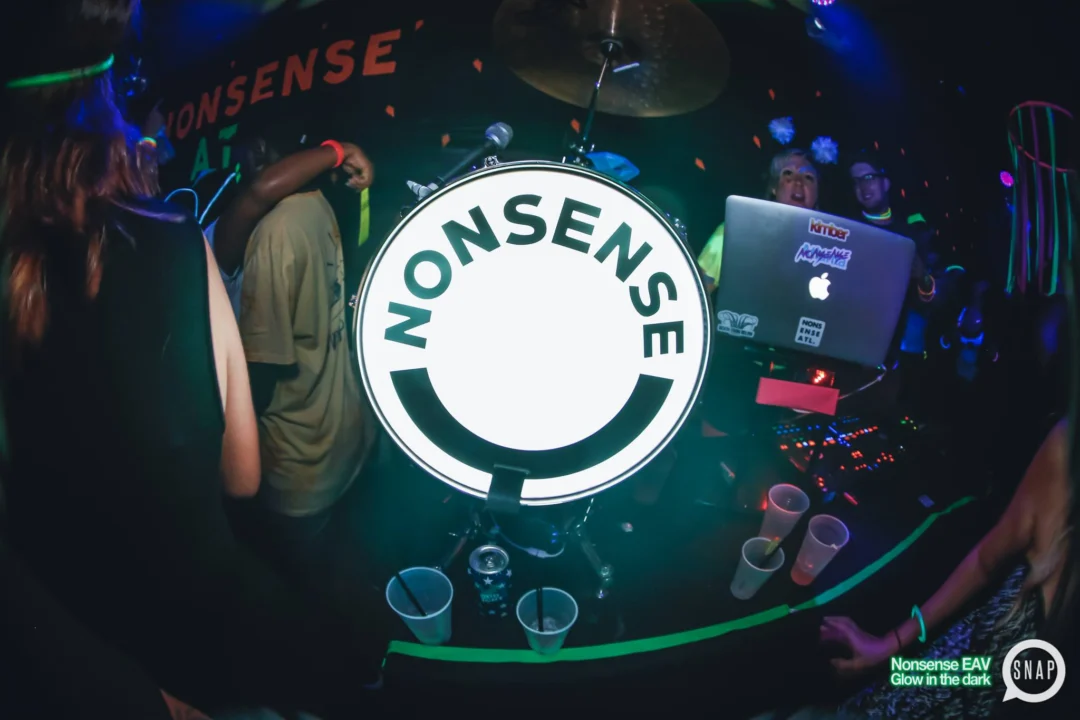Nonsense EAV: Glow In The Dark! Atlanta's most ridiculous Indie/Alternative Dance Party! 3rd Friday of Every Month at The Basement in East Atlanta Village.