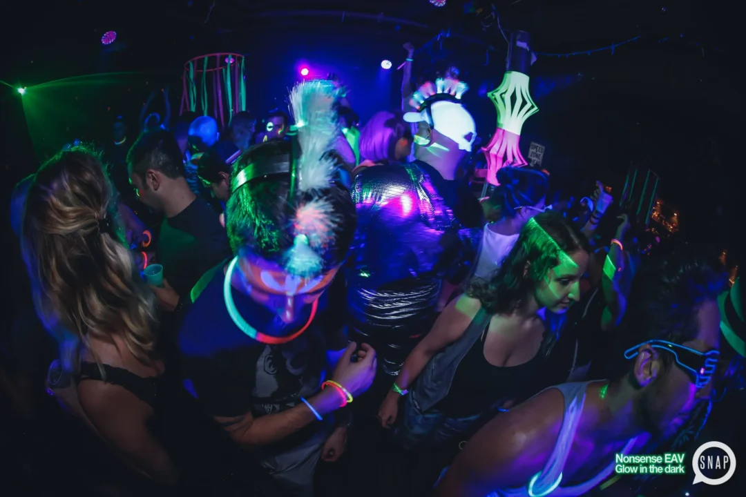 Nonsense EAV: Glow In The Dark! Atlanta's most ridiculous Indie/Alternative Dance Party! 3rd Friday of Every Month at The Basement in East Atlanta Village.